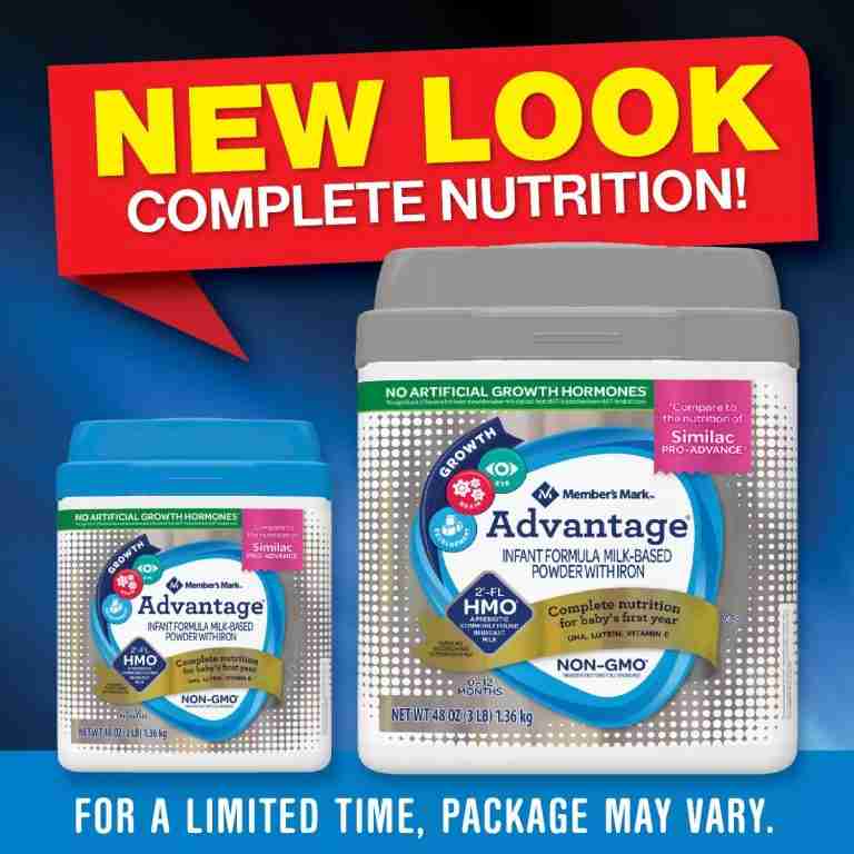 Member's Mark Advantage Non-GMO with 2'-FL HMO Infant Formula0-12 Months - Image 2