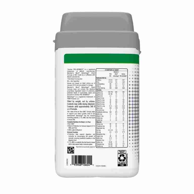 Member's Mark Advantage Non-GMO with 2'-FL HMO Infant Formula0-12 Months - Image 4
