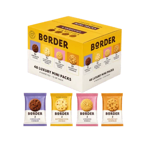Border Biscuit 48 Mini Variety Packs