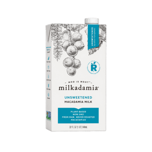 Milkadamia Macadamia Milk Unsweetened