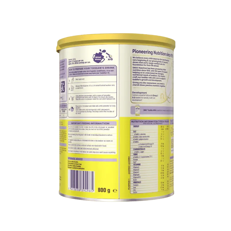 SMA® PRO Follow-on Milk 6 Months+ - 800g - Image 3
