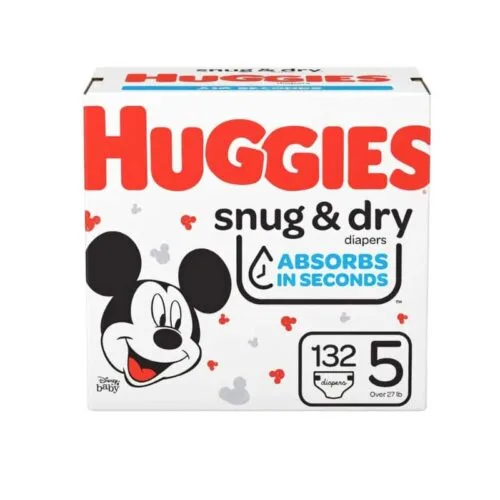 Huggies snug & dry size 5