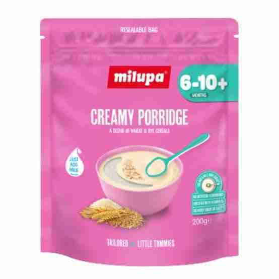 Image of Milupa Creamy Porridge 6 to 10 months old