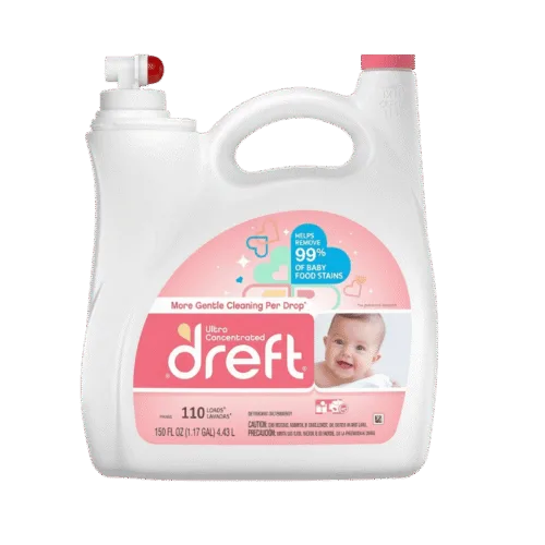 Dreft Ultra Concentrated Liquid Laundry Detergent 110 loads