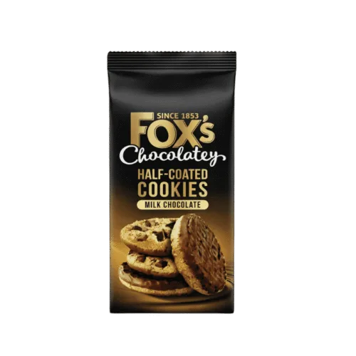 Fox's Chocolatey Half-coated milk chocolate