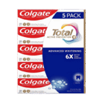 Colgate Total Whitening Toothpaste – 5 Pack