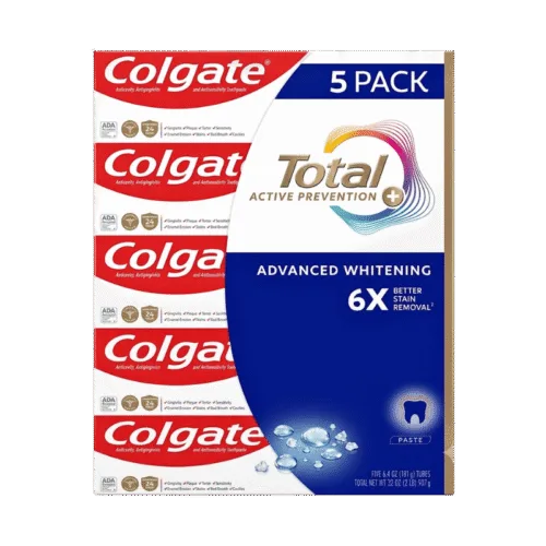 Colgate Total Whitening Toothpaste – 5 Pack