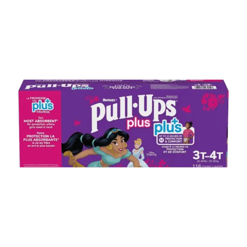 Huggies pull-ups 3T-4T Girl, 116 count