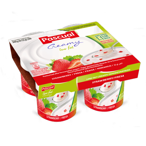 low fat strawberry yoghurt