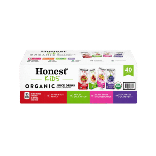 Honest Kids Organic Juice Drink Variety Pack – 40 count