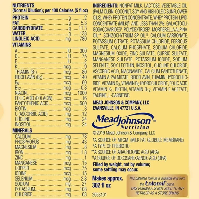 Enfamil Infant Milk Formula