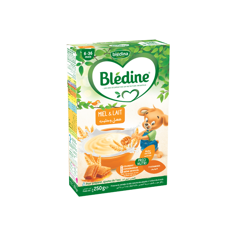 Bledine Baby Cereal Honey and Milk - 250g