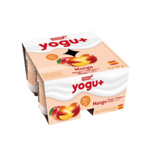 Feiraco Yogu+ Mango Yoghurt – 4 Cups