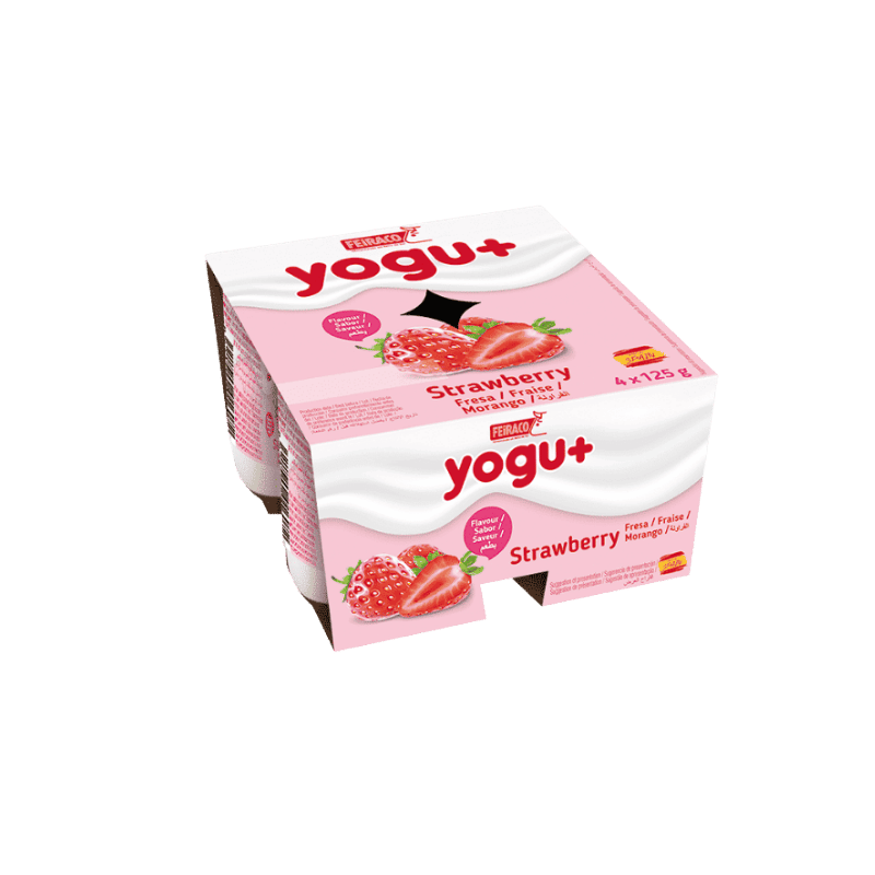 Feiraco Yogu+ Strawberry Yoghurt