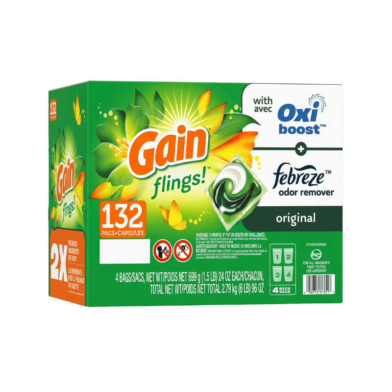 Gain Flings Pods Laundry Detergent