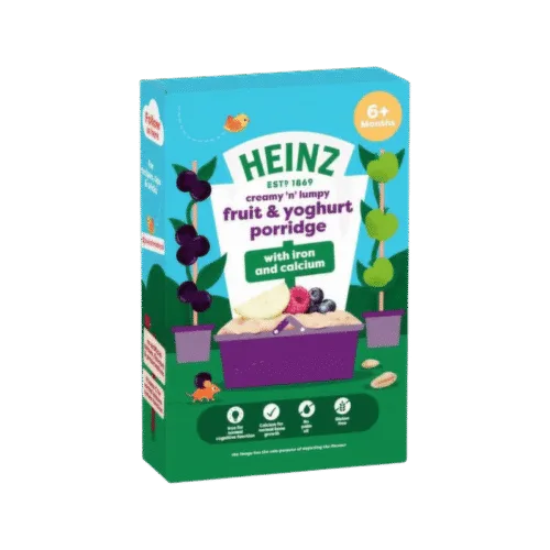 Heinz Creamy 'n' Lumpy Fruit and Yoghurt Porridge - 125g
