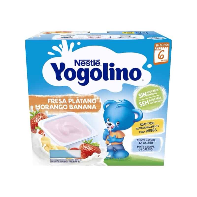 Nestle Yogolino Strawberry Banana Yoghurt