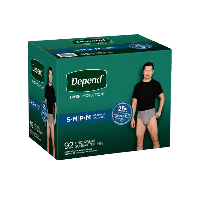 Depend Fresh Protection Men Small/Medium