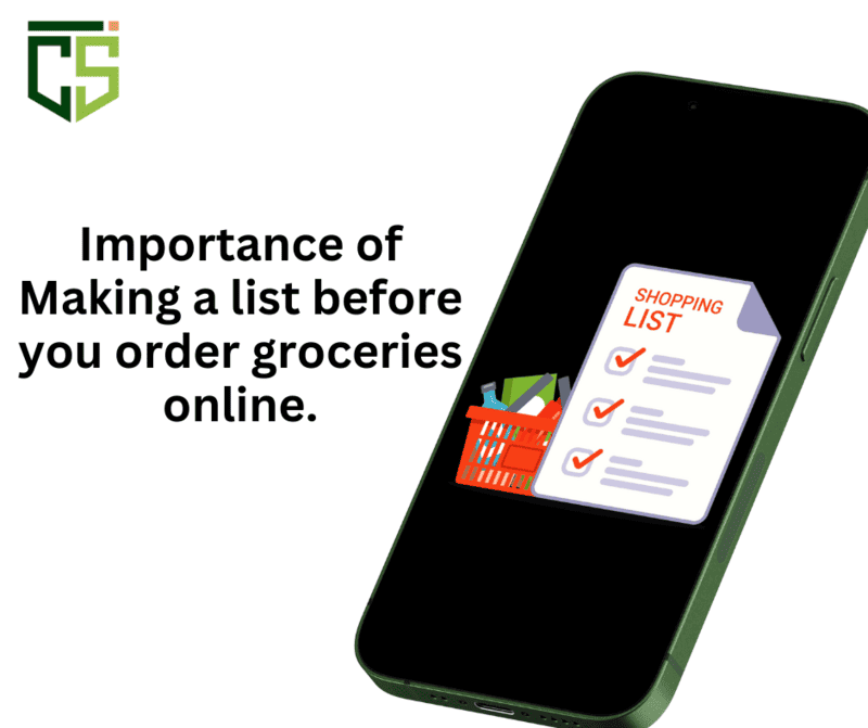Importance of Making a list before you order grocery online in Nigeria