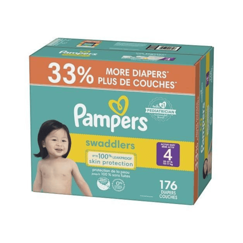 Pampers swaddlers size 4