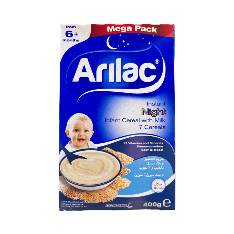 Arilac Night Infant Cereal with Milk