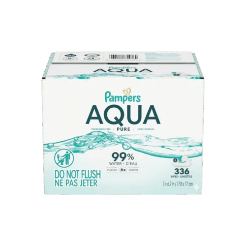 Pampers Aqua Pure Wipes