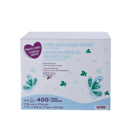 parents choice fresh scent baby wipes