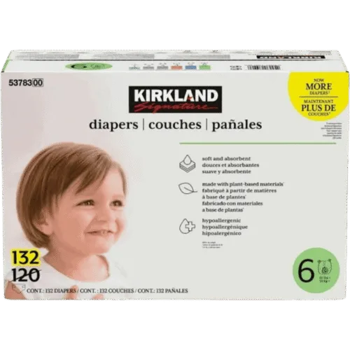 Kirkland Signature Baby Diaper Size 6