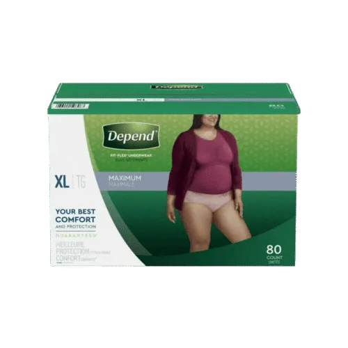 Depend Fit-Flex underwear for women