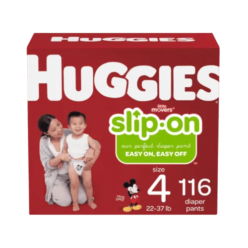 Huggies Little Movers Slip On Size 4