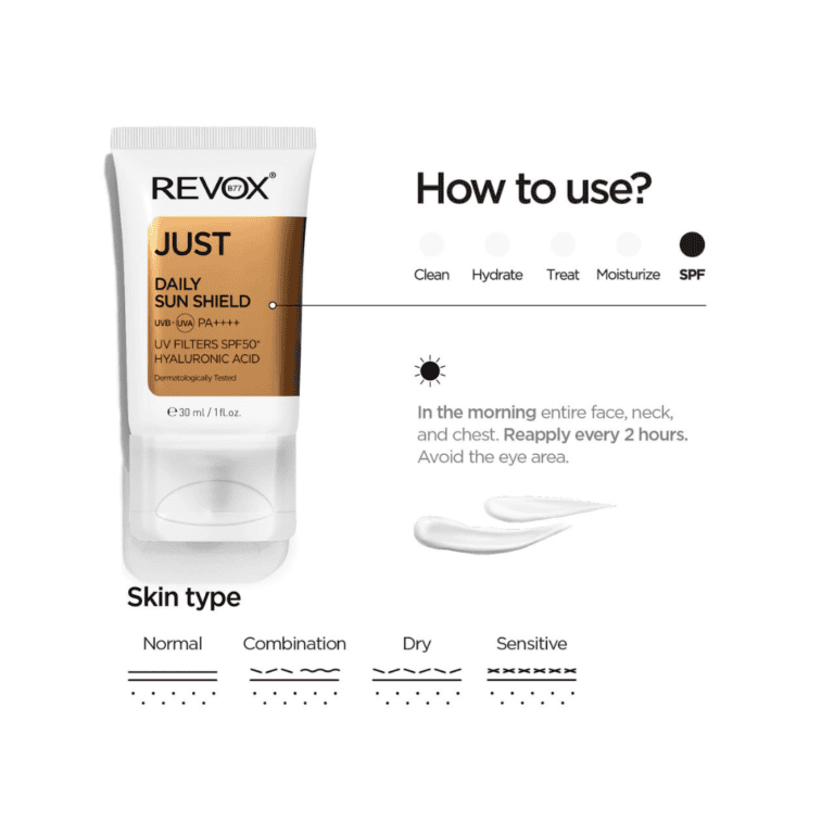 Revox Just Daily Sun Shield SPF 50+ - 30ml / 1 Fl Oz - Image 2