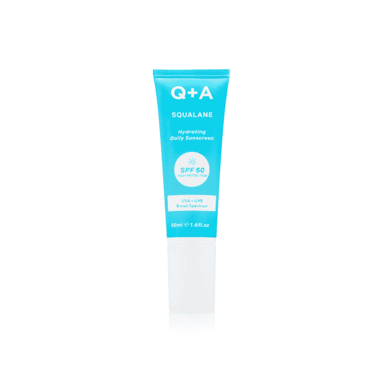 Q+A Squalane Hydrating Daily Sunscreen SPF50 - 50ml / 1.6 Fl Oz - Image 2