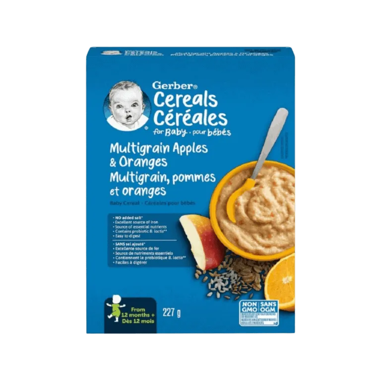 Gerber Cereals Multigrain Apples & Oranges
