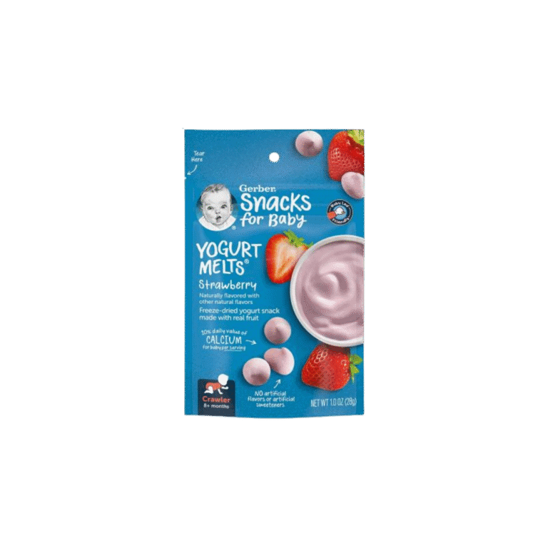Gerber yogurt melts strawberry