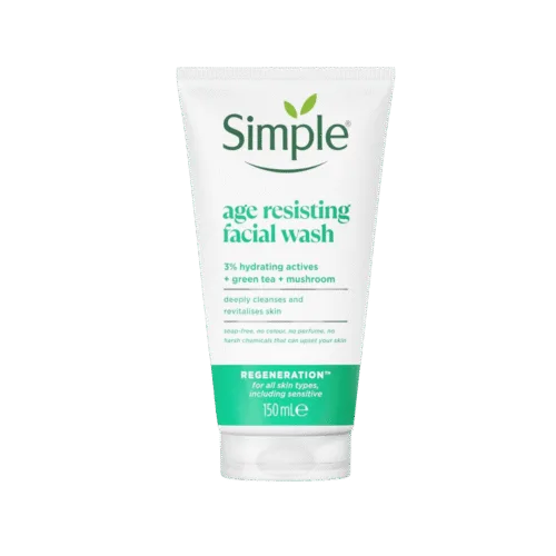 Simple Age Resisting Facial Wash