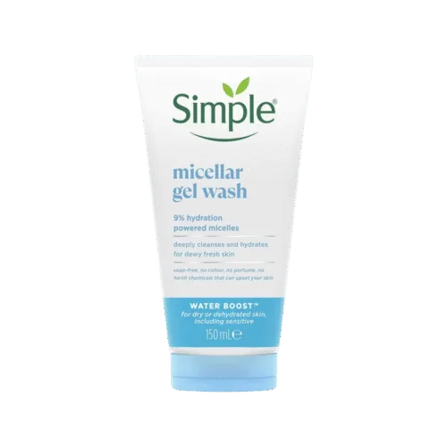 Simple Micellar Gel Wash Water Boost
