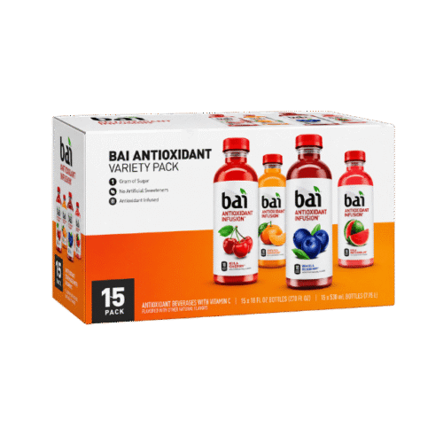 Bai Antioxidant Variety Pack 530ml, 15 Count