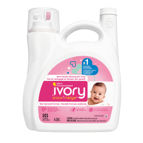Ivory Snow Newborn Liquid Laundry Detergent, 101 wash loads