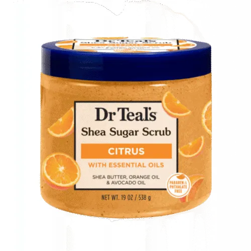 Dr Teals Shea Sugar Scrub Citrus