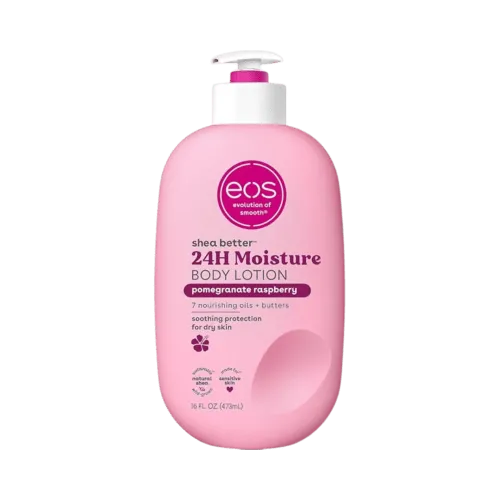 eos Shea Better Pomogranate Raspberry 24hr Moisture Body Lotion