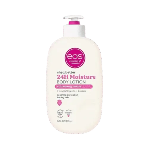 eos Shea Butter 24H Moisture Body Strawberry dream