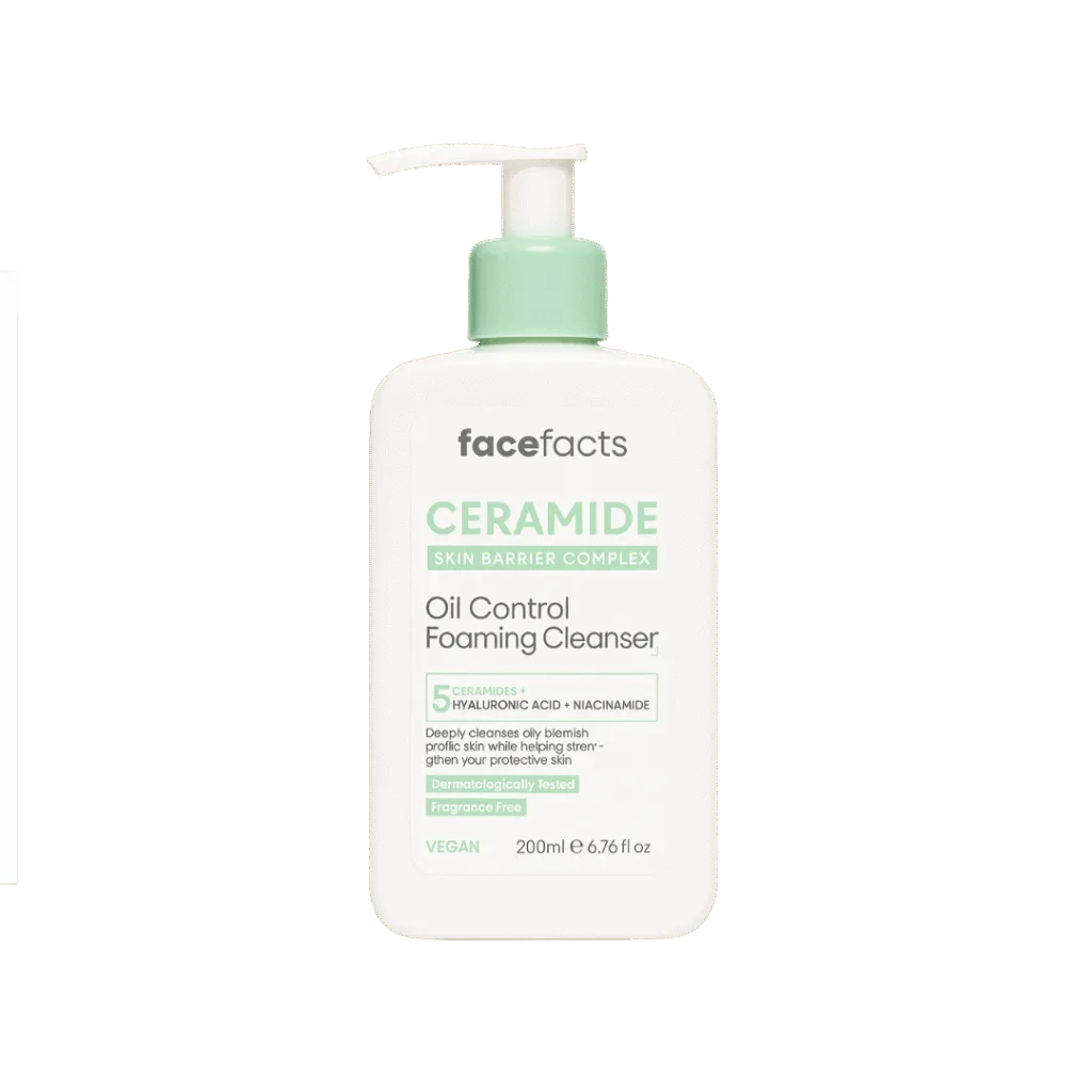 Face Facts Ceramide Oil Control Foaming Cleanser