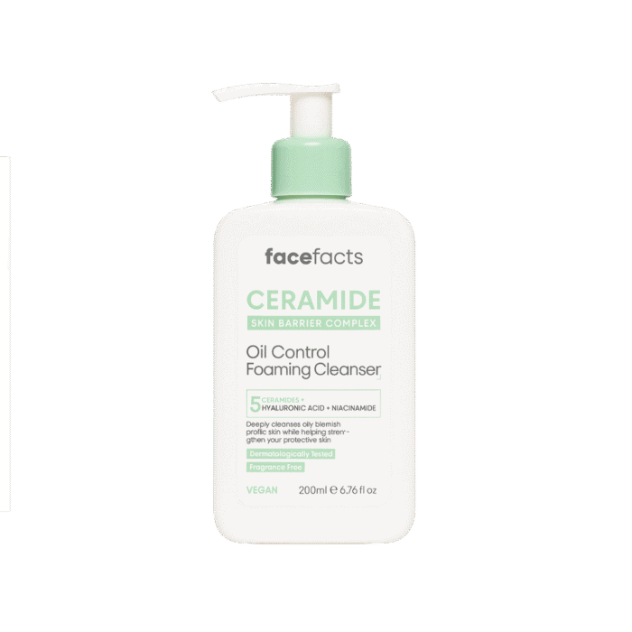Face Facts Ceramide Oil Control Foaming Cleanser