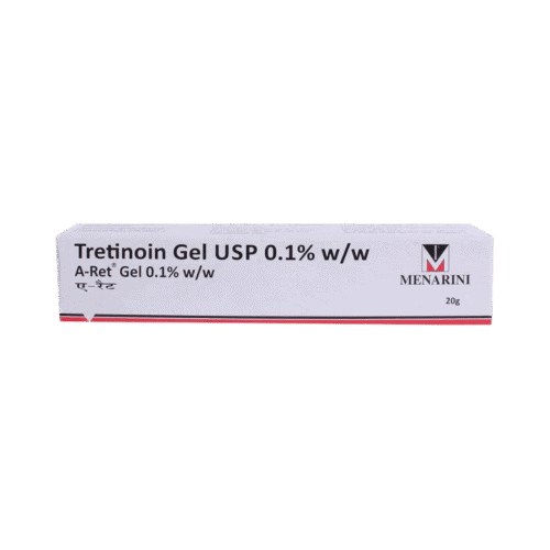 MENARINI Tretinoin Gel USP 0.01% w/w A-Ret