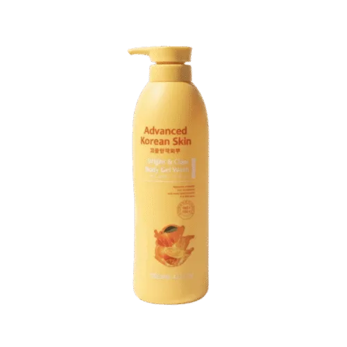 Advanced Korean Skin Bright & Clear Body Gel Wash 1200mL – Original Vitamin C & E Brightening Body Wash Nigeria