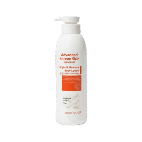 Advanced Korean Skin Bright & Moisture Body Lotion 500mL – Original Brightening & Hydrating Lotion Nigeria