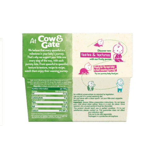cow and gate apple mango
