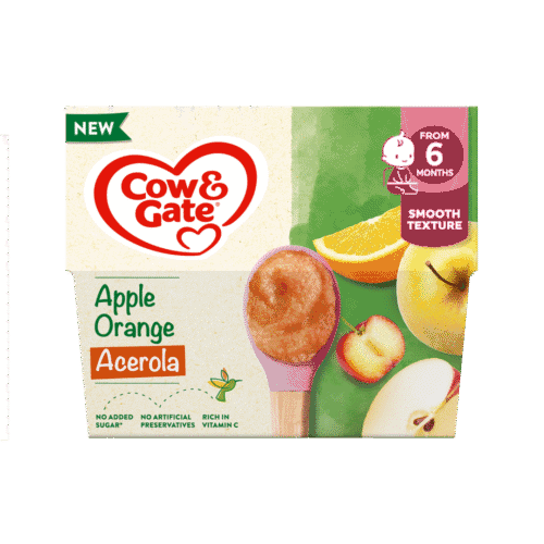 Cow & Gate Apple, Orange & Acerola
