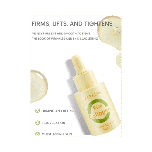 Estelin rice collagen firming face serum