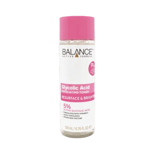 Balance Active Formula Glycolic Acid Exfoliating Resurface & Brighten 5% Active Glycolic Acid - 200mL/6.76 fl.oz